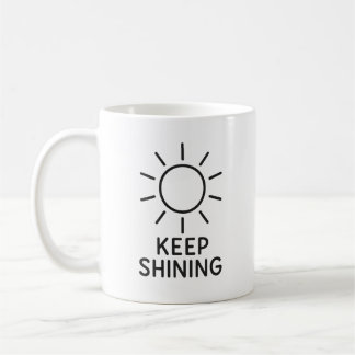 Blijf schijnen Sun Design T Koffiemok