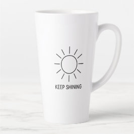 Blijf schijnen Sun Design T Latte Mok