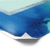 Blijf schrijven - De wereld heeft je muziek nodig  Perfect Poster (Hoek)