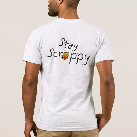 Blijf Scrappy T-shirt (Achterkant)