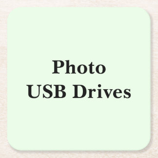 Blijf Scrollen om Deze Foto USB-Stick te Zien Kartonnen Onderzetters