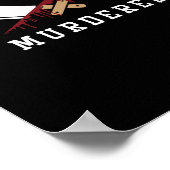 Blijf Sexy en haal geen moorddadige SSDGM T-Shirt. Poster (Hoek)