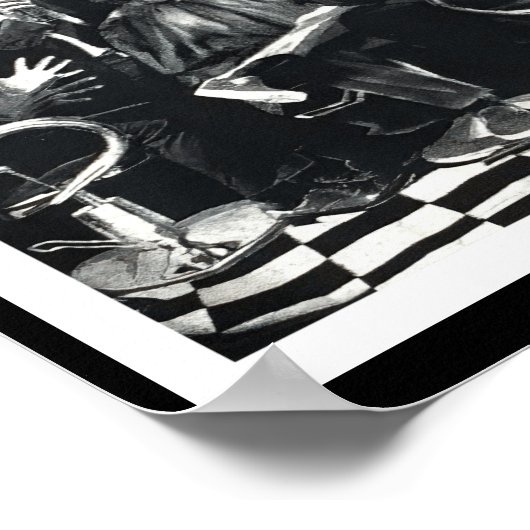 Blijf Sharp, de geknipte Afrikaanse trots Poster (Hoek)