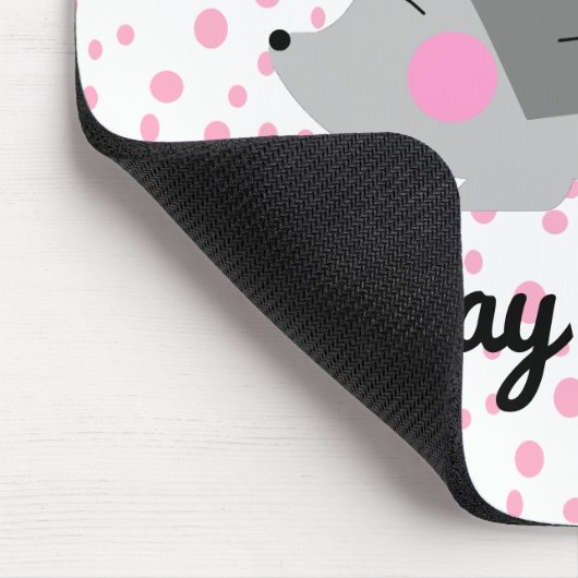 Blijf Sharp Hedégel Mousepad Muismat (Hoek)