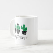 Blijf Sharp Koffiemok (Voorkant links)