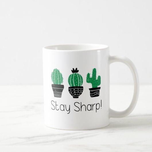 Blijf Sharp Koffiemok (Rechts)