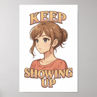 Blijf Shojo PNG weergeven voor DTF & Crafts Poster