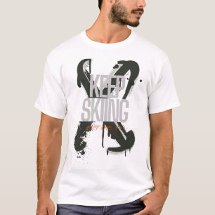 Blijf skiën t-shirt