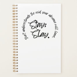 Blijf. Slaan. Planner