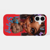 Blijf Slachten CHIBI POP iPhone 16 Hoesje (Achterkant horizontaal)