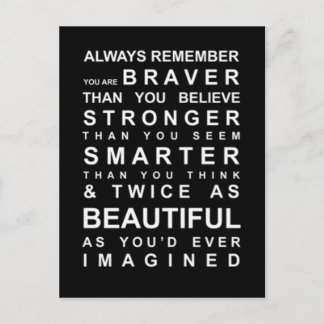 Blijf slim briefkaart