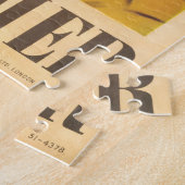 Blijf sparen. Vertegenwoordiging van Brits poster  Legpuzzel (Zijkant)