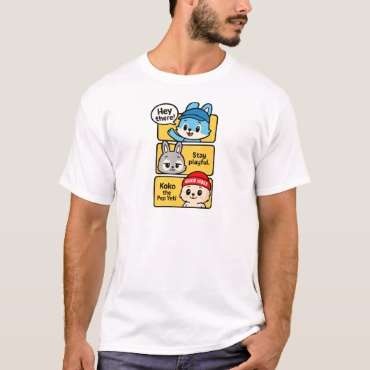 Blijf Speels T-shirt (Voorkant)