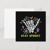 Blijf spookachtig met Hand Botten en Spider Webs (Voorkant / Achterkant)