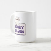 Blijf Spooky Coffee Mok (Voorkant links)