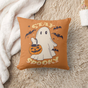 Blijf Spooky Ghost Kussen