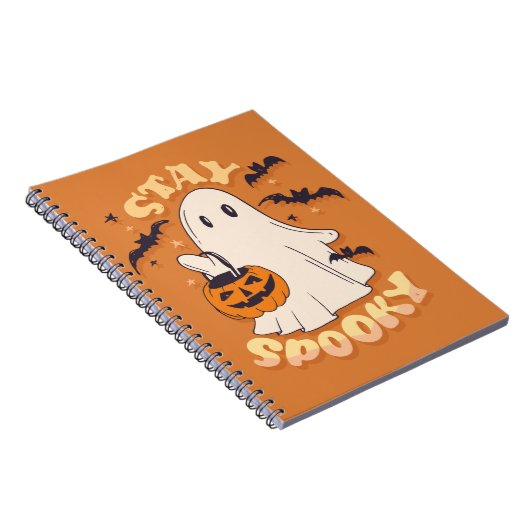 Blijf Spooky Ghost Notitieboek (Rechterzijde)
