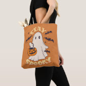 Blijf Spooky Ghost Tote Bag (Dichtbij)