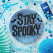 Blijf Spooky Halloween Papieren Bordje (Feest)