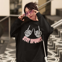 Blijf Spooky Halloween Skelet Handen