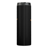 Blijf Spooky Halloween Skeleton Hand Thermosbeker (Achterkant)