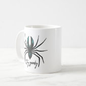 Blijf Spooky Halloween Spider Koffiemok (Voorkant links)