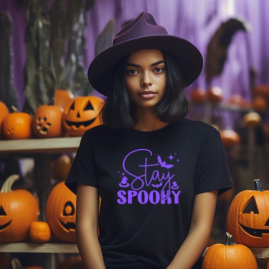 Blijf Spooky Halloween T-shirt
