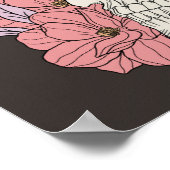 Blijf Spooky Halloween Theme Wall Art Decor Poster (Hoek)