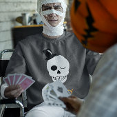 Blijf Spooky Mijn Vrienden Gentleman Skull Shirt