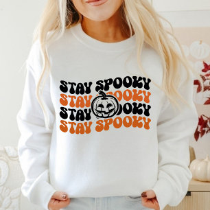 Blijf Spooky Pumpkin Patch Halloween Sweatshirt