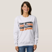 Blijf Spooky Pumpkin Patch Halloween Sweatshirt (Voorkant volledig)