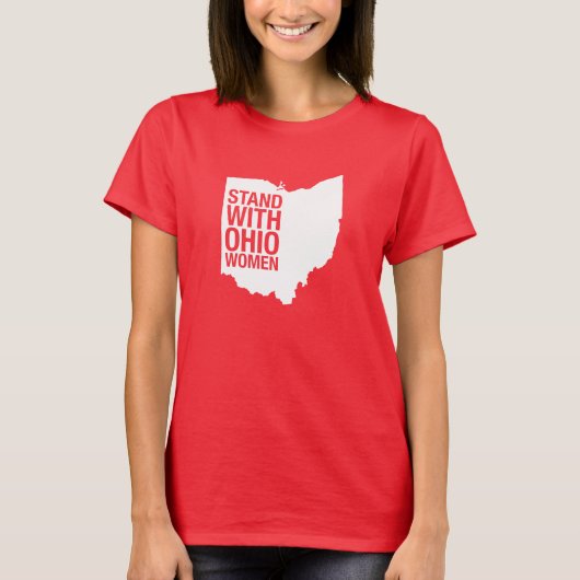Blijf staan bij Ohio Women-Women's t-shirt (Voorkant)