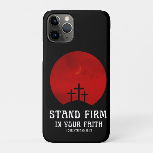 Blijf standvastig in je geloof Case-Mate iPhone case (Achterkant)