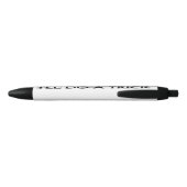 Blijf staren... zwarte inkt pen (Achterkant)