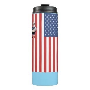 Blijf sterk Amerika Thermal Tumbler Thermosbeker