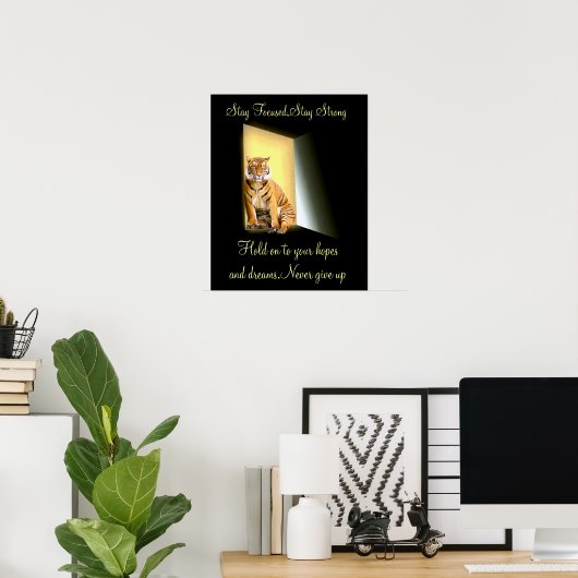 Blijf sterk, blijf gericht_ poster (Thuiskantoor)