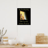 Blijf sterk, blijf gericht_ poster (Keuken)