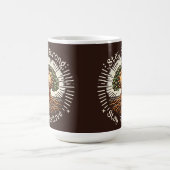 Blijf sterk, blijf positief koffiemok (Center)