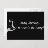 Blijf sterk Briefkaart (Voorkant / Achterkant)