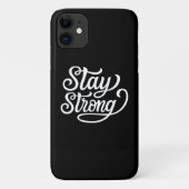 Blijf sterk Case-Mate iPhone case (Achterkant)