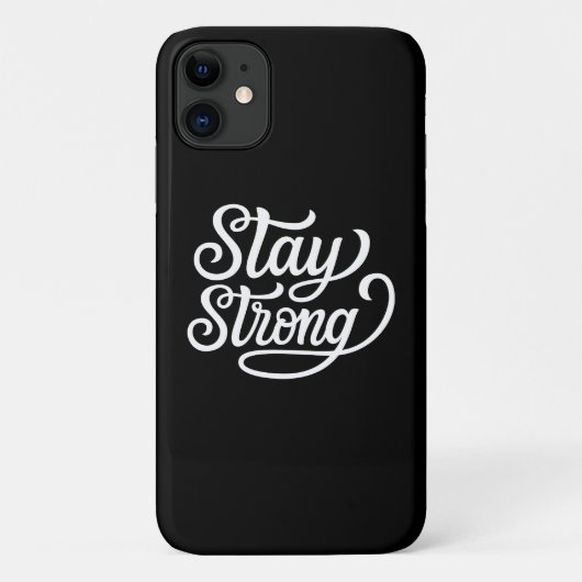 Blijf sterk Case-Mate iPhone case (Achterkant)