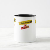 Blijf sterk Coffec mok (Midden)