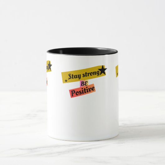 Blijf sterk Coffec mok (Midden)