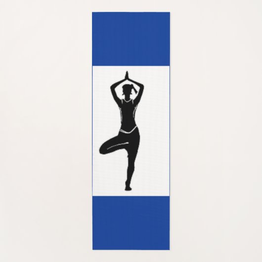 Blijf sterk en actief yogamat (Voorkant)