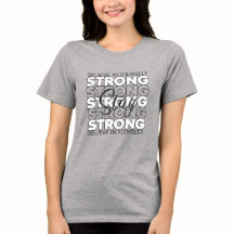 Blijf sterk en geloof in jezelf