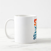 Blijf sterk -  Fist Power Motivatie Desi Koffiemok (Links)