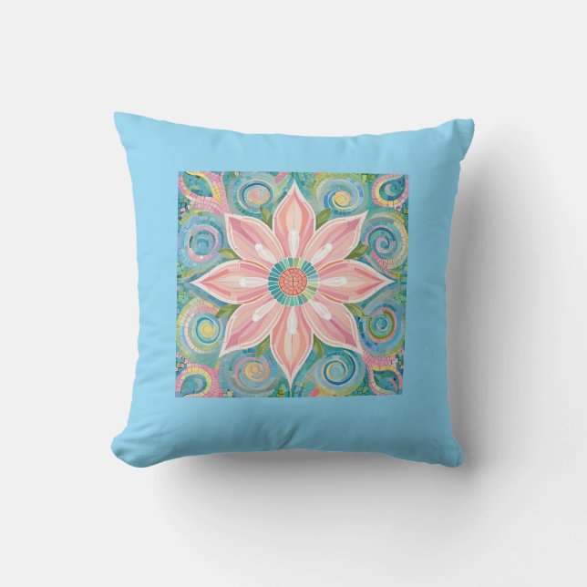 Blijf sterk Inspirerend Kussen (Voorkant)