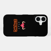 Blijf Sterk iPhone 16 Hoesje (Achterkant horizontaal)