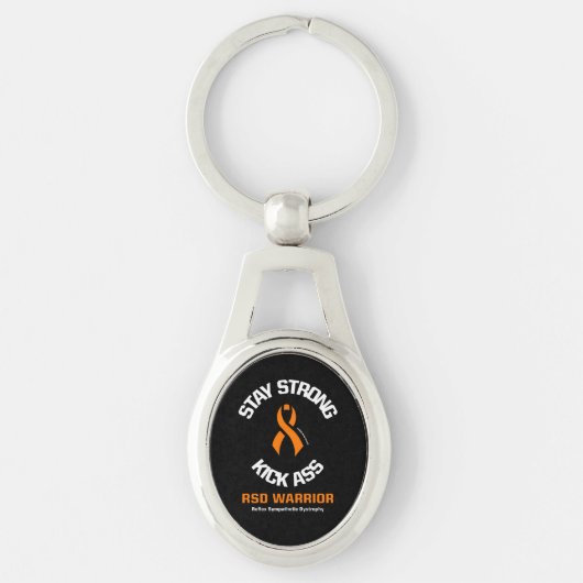 BLIJF STERK KICK...RSD SLEUTELHANGER (Voorkant)