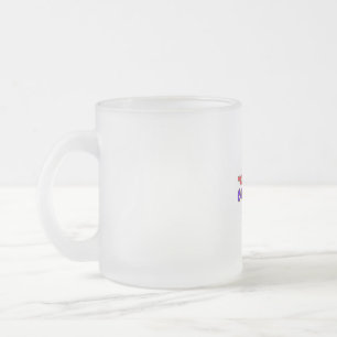 Blijf sterk matglas koffiemok